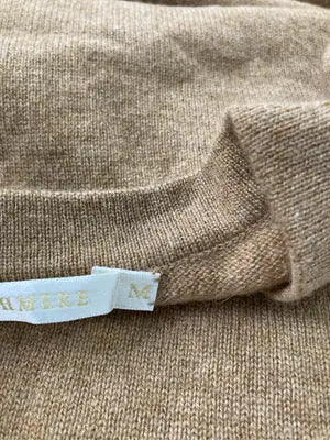 100% Cashmere/ワンピース/ワンピース/ドレス/ブラウン/M
