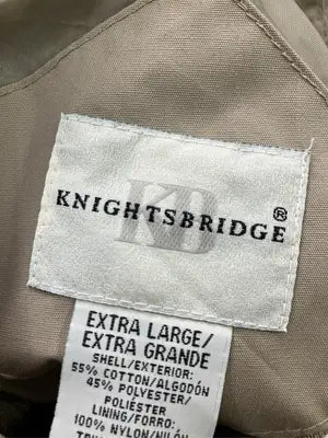KNIGHTSBRIDGE/ナイツブリッジ/ブルゾン/ジャケット/アウター/ベージュ/EXTRA LARGE