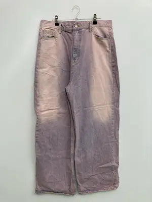 NEUKKIMPYO/デニムパンツ/パンツ/パープル/3XL