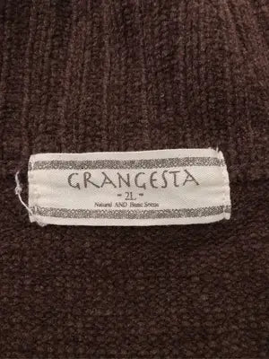 GRANGESTA/ニット/セーター/トップス/ブラウン/2L