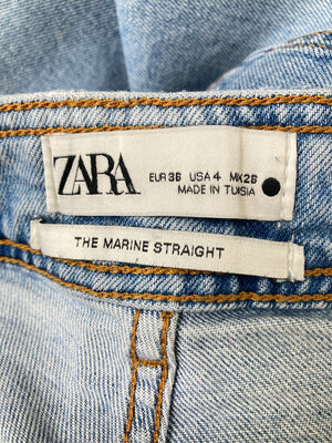 ZARA/ザラ/デニムパンツ/パンツ/ブルー/36