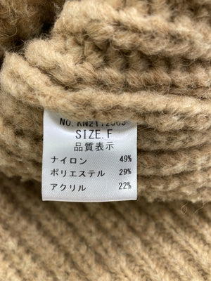 Didot./ニット/セーター/トップス/ベージュ/F