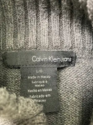 Calvin Klein Jeans/カルバンクラインジーンズ/ニット/セーター/トップス/グレー/L/G