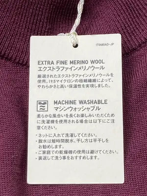 UNIQLO/ユニクロ/ニット/セーター/トップス/レッド/XL