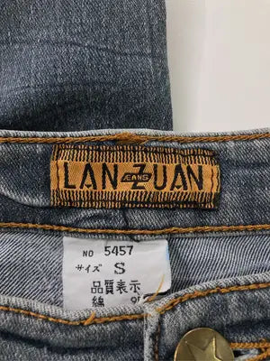 LAN ZUAN/デニムパンツ/パンツ/グレー/S