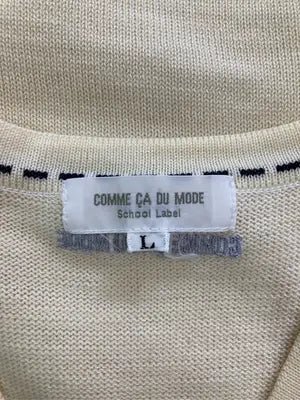 COMME CA DU MODE/コムサデモード/ベスト/トップス/ベージュ/L
