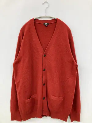 UNIQLO/ユニクロ/カーディガン/ボレロ/トップス/レッド/XL