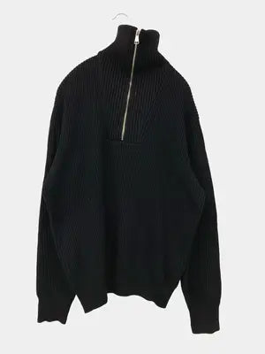 ZARA/ザラ/ニット/セーター/トップス/ブラック/USA L