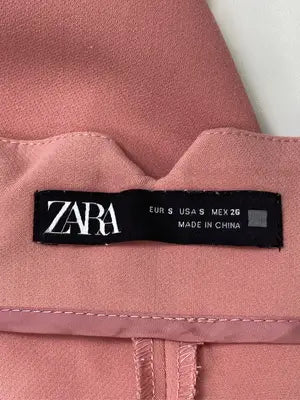 ZARA/ザラ/スラックス/パンツ/ピンク/USA S
