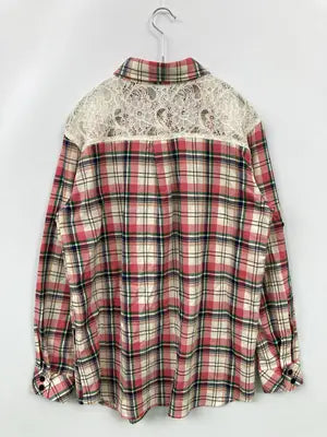 CECIL McBEE/セシルマクビー/シャツ/ブラウス/トップス/レッド/M