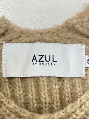 AZUL by MOUSSY/アズールバイマウジー/ニット/セーター/トップス/ベージュ/S