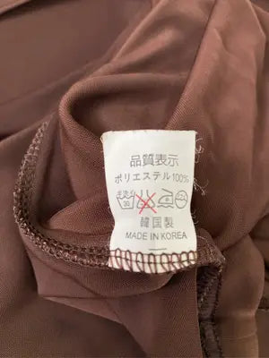 Tシャツ/カットソー/トップス/ブラウン