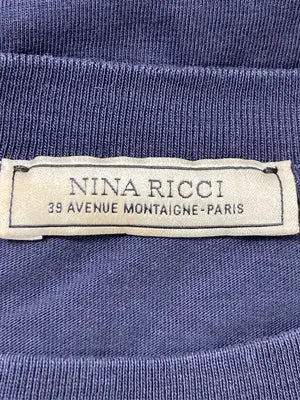 NINA RICCI/ニナリッチ/Tシャツ/カットソー/トップス/ネイビー/S