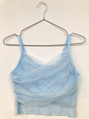 Lady like/レディライク/タンクトップ/トップス/スカイブルー