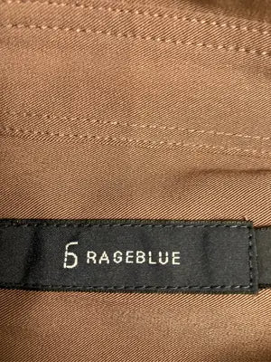 RAGEBLUE/レイジブルー/シャツ/ブラウス/トップス/ブラウン/L