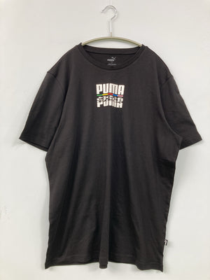 PUMA/プーマ/Tシャツ/カットソー/トップス/ブラック/L