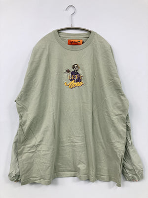 Left Alone/レフトアローン/Tシャツ/カットソー/トップス/グレー/XL