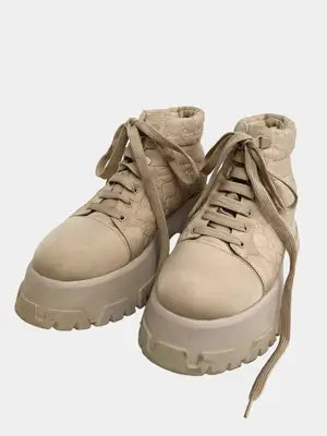 CHARLES & KEITH/チャールズアンドキース/スニーカー/シューズ/ベージュ/38