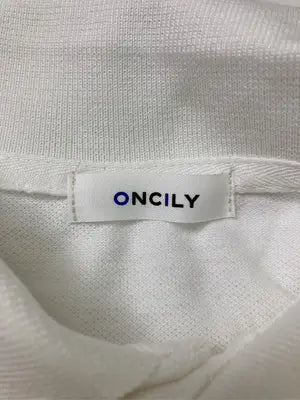 ONCILY/オンシェリー/ポロシャツ/トップス/ホワイト/S