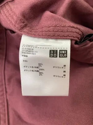 UNIQLO/ユニクロ/シャツ/ブラウス/トップス/レッド/表記無し
