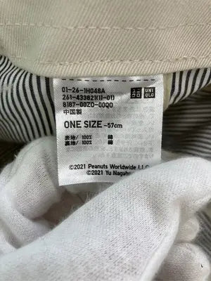 UNIQLO/ユニクロ/キャップ/帽子/ベージュ/ONE SIZE