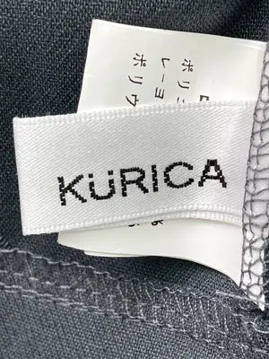KURICA/ジャンパースカート/ワンピース/ドレス/グレー/M