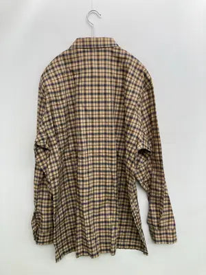 DAKS/ダックス/シャツ/ブラウス/トップス/ブラウン/L