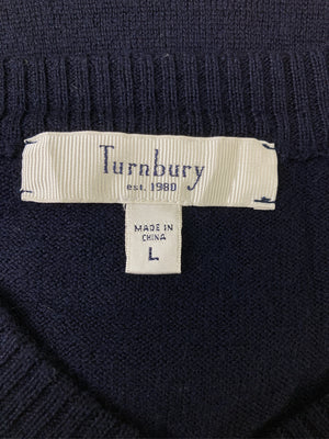 Turnbury/ベスト/トップス/ネイビー/L