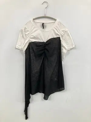 FLARE UP/Tシャツ/カットソー/トップス/ホワイト/ONE