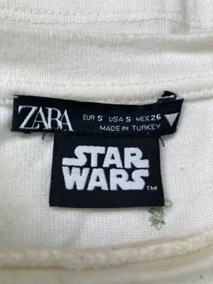 ZARA/ザラ/Tシャツ/カットソー/トップス/ホワイト/USA S
