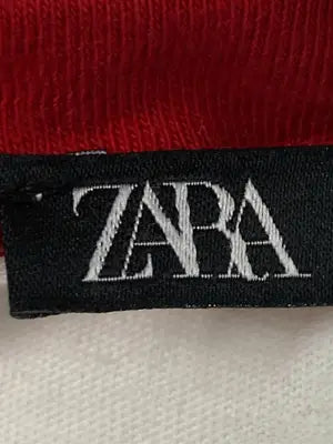 ZARA/ザラ/Tシャツ/カットソー/トップス/ホワイト/USA S