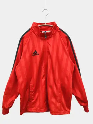adidas/アディダス/ジャージ/トラックジャケット/トップス/レッド/160  チェスト76～84
