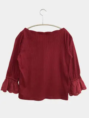 COLZA/コルザ/Tシャツ/カットソー/トップス/レッド/S