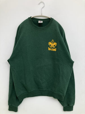 JERZEES/ジャージーズ/スウェット/トップス/グリーン/M