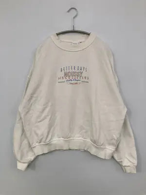MOUSSY/マウジー/スウェット/トップス/ホワイト/F