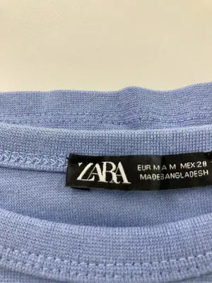 ZARA/ザラ/Tシャツ/カットソー/トップス/ブルー/M