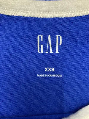 GAP/ギャップ/Tシャツ/カットソー/トップス/ブルー/XXS