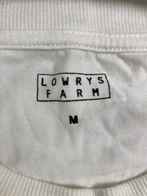 LOWRYS FARM/ローリーズファーム/Tシャツ/カットソー/トップス/ホワイト/M