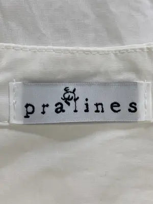 pralines/プラリネ/シャツ/ブラウス/トップス/ホワイト