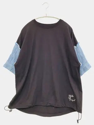 KAKELA TRANQUIL/Tシャツ/カットソー/トップス/ブラック/FREE
