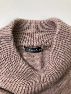 GANIEL/ニット/セーター/トップス/ブラウン/M