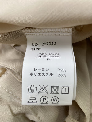 CLASSICAL ELF/クラシカルエルフ/シャツ/ブラウス/トップス/ベージュ/XL