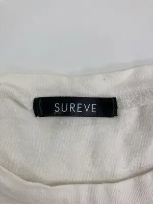 SUREVE/シュリーブ/Tシャツ/カットソー/トップス/ホワイト/M
