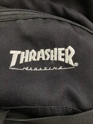 THRASHER/スラッシャー/バックパック/リュック/バッグ/ブラック