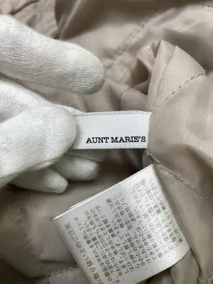 AUNT MARIE'S/アントマリーズ/ノーカラーコート/ジャケット/アウター/ベージュ/Free