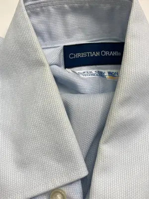 CHRISTIAN ORANI/クリスチャンオラーニ/ビジネスシャツ/トップス/スカイブルー/S