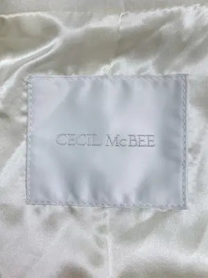 CECIL McBEE/セシルマクビー/ショートコート/ジャケット/アウター/ホワイト/M