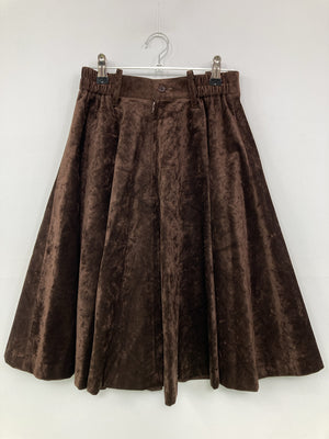 Fairy moon/ミモレ/半端丈スカート/スカート/ブラウン/ウエスト63-67cm　スカート丈55+4