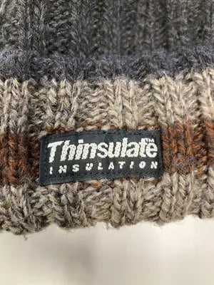 Thinsulate/シンサレート/ニットキャップ/ビーニー/帽子/ブラック
