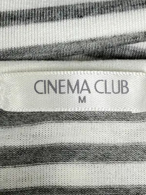 CINEMA CLUB/シネマクラブ/Tシャツ/カットソー/トップス/グレー/M